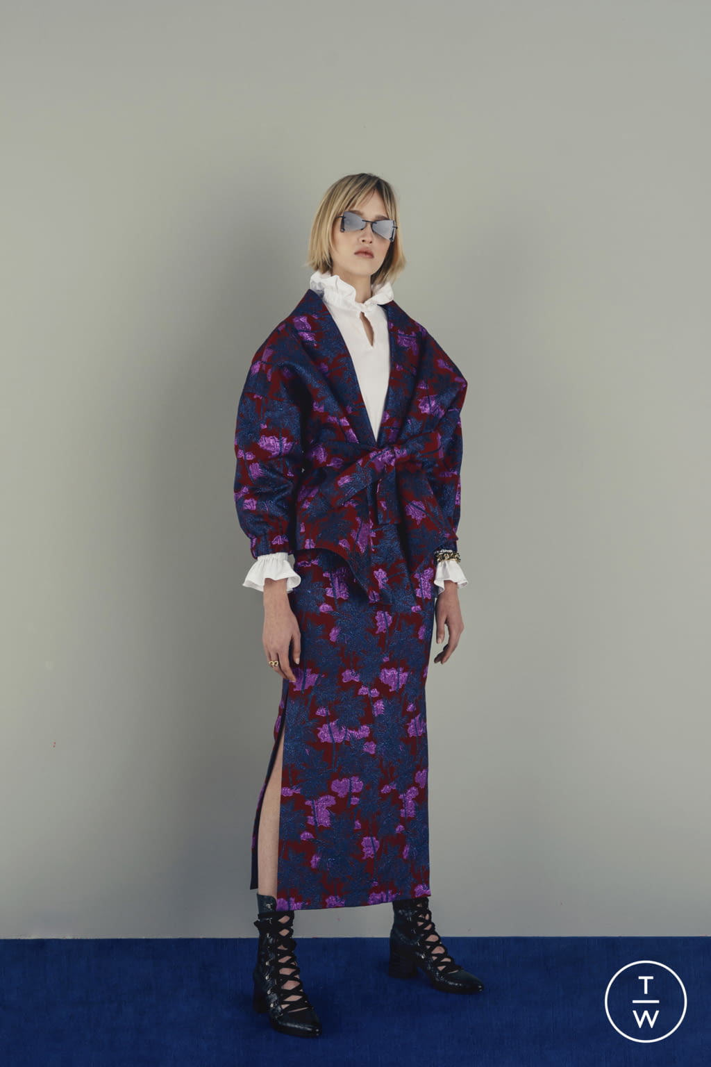 Fashion Week Milan Pre-Fall 2019 look 8 from the Stella Jean collection 女装