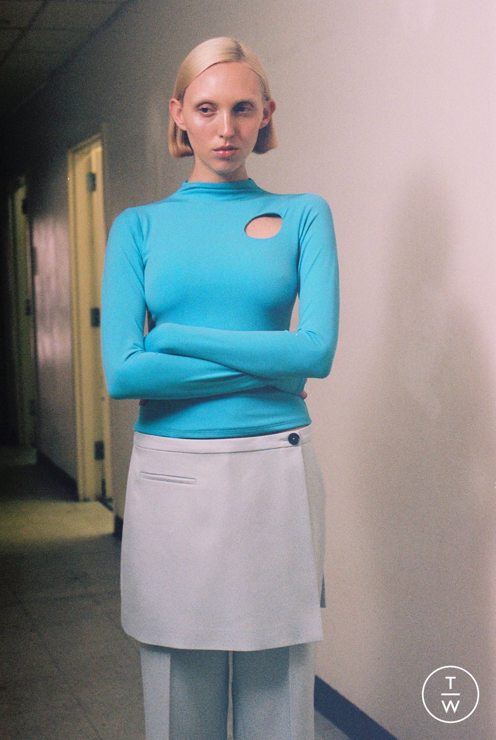 Fashion Week New York Resort 2025 look 9 from the Sandy Liang collection womenswear