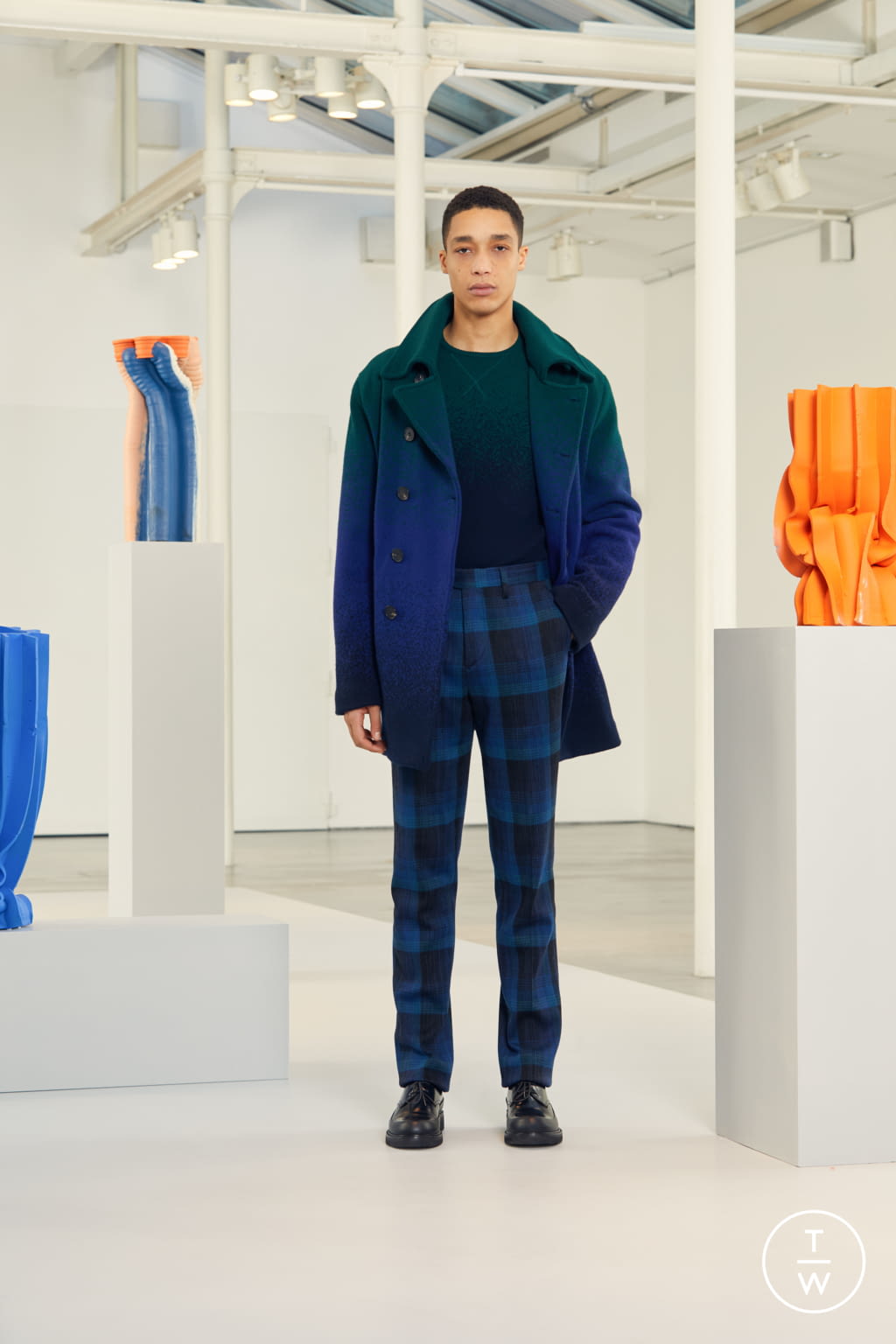 Fashion Week Milan Fall/Winter 2019 look 9 from the Missoni collection menswear