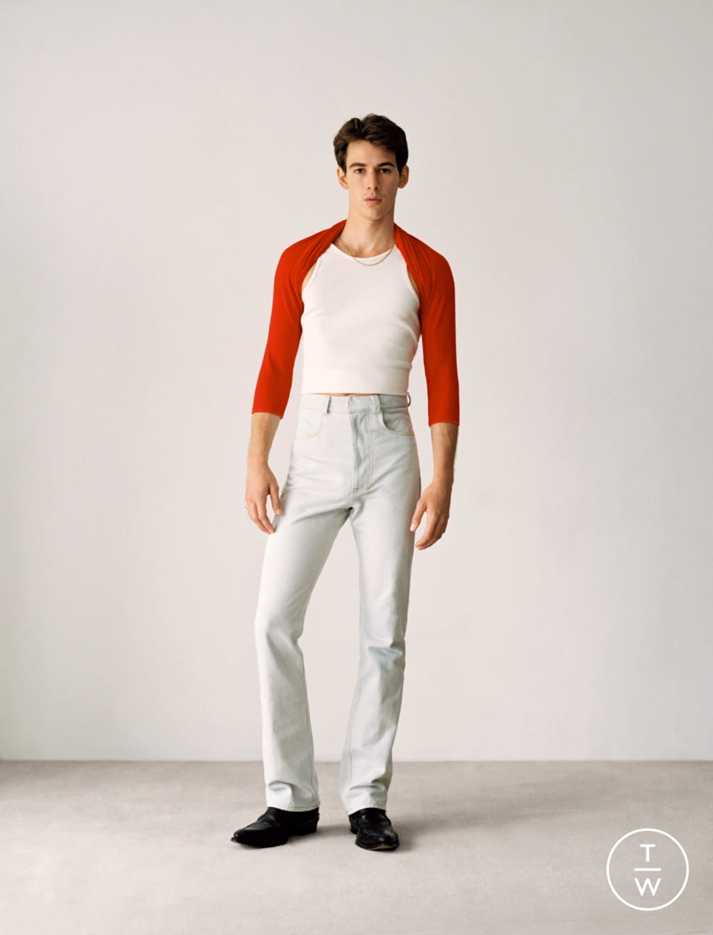 Fashion Week Paris Spring/Summer 2022 look 9 from the ALLED-MARTINEZ collection menswear