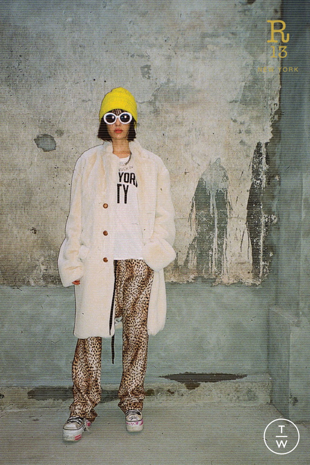 Fashion Week New York Fall/Winter 2021 look 9 from the R13 collection womenswear
