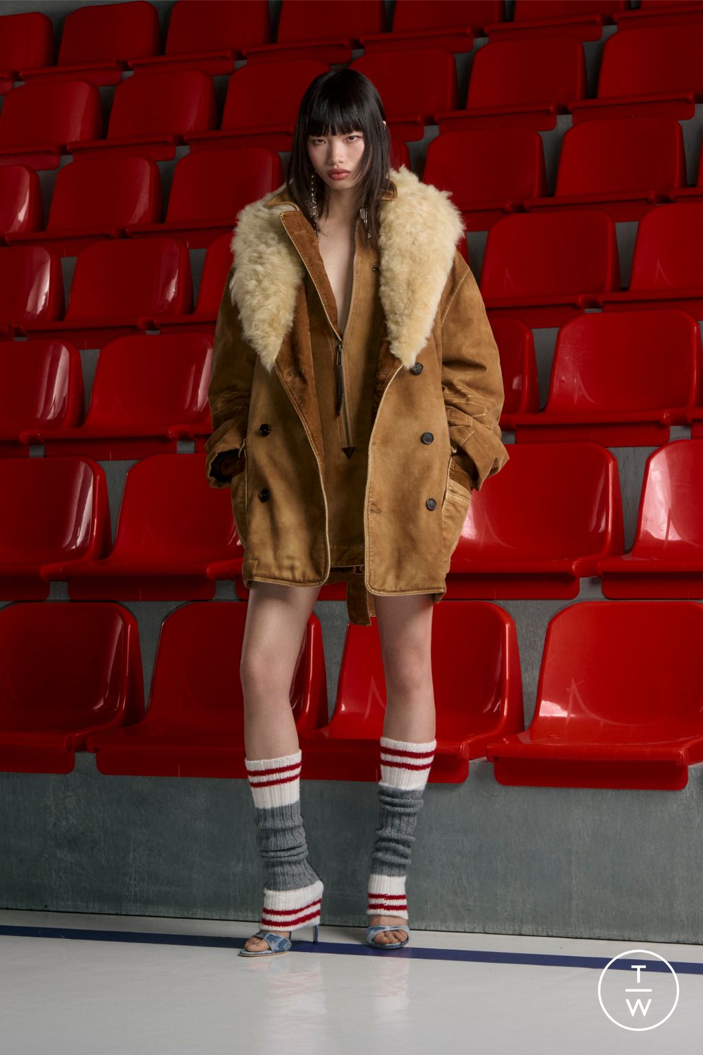 Fashion Week Milan Pre-Fall 2026 look 9 from the Dsquared2 collection 女装