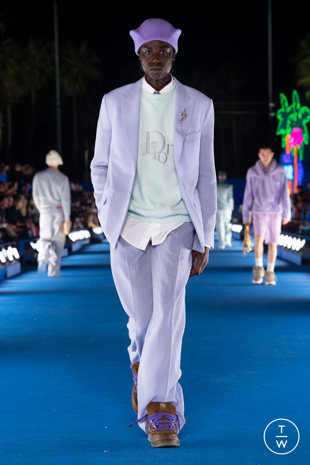 Fashion Week Paris Resort 2023 look 9 from the Dior Men collection menswear