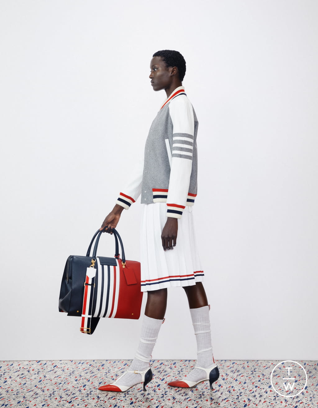 Fashion Week Paris Resort 2020 look 9 from the Thom Browne collection womenswear