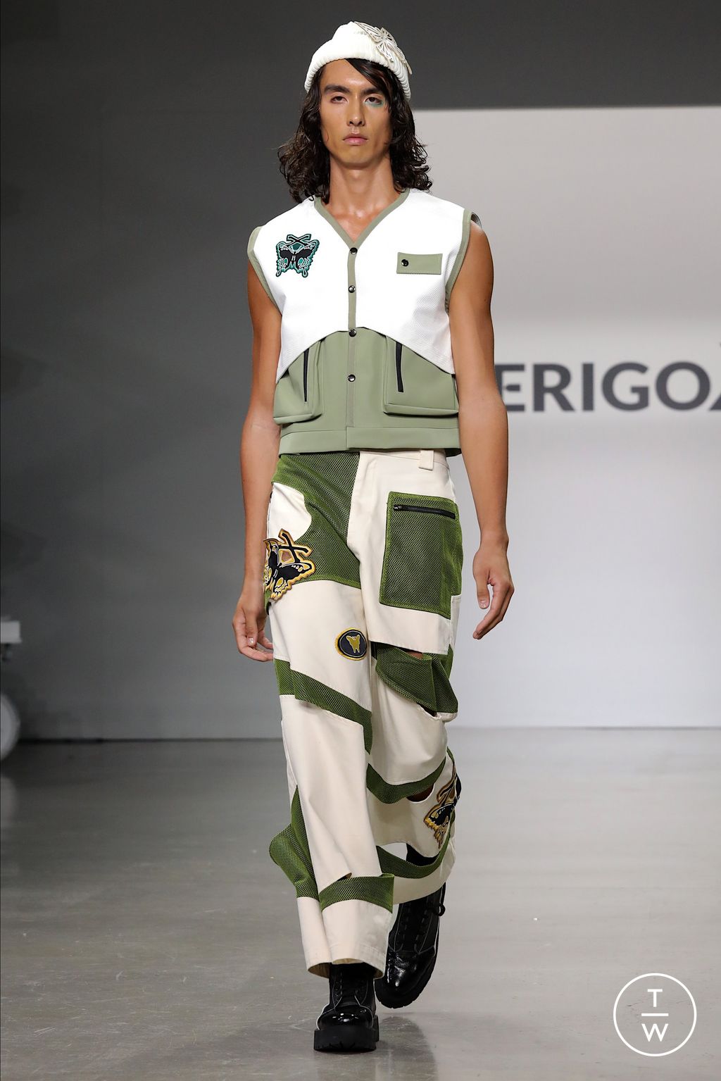 Fashion Week New York Spring/Summer 2023 look 5 de la collection Erigo womenswear