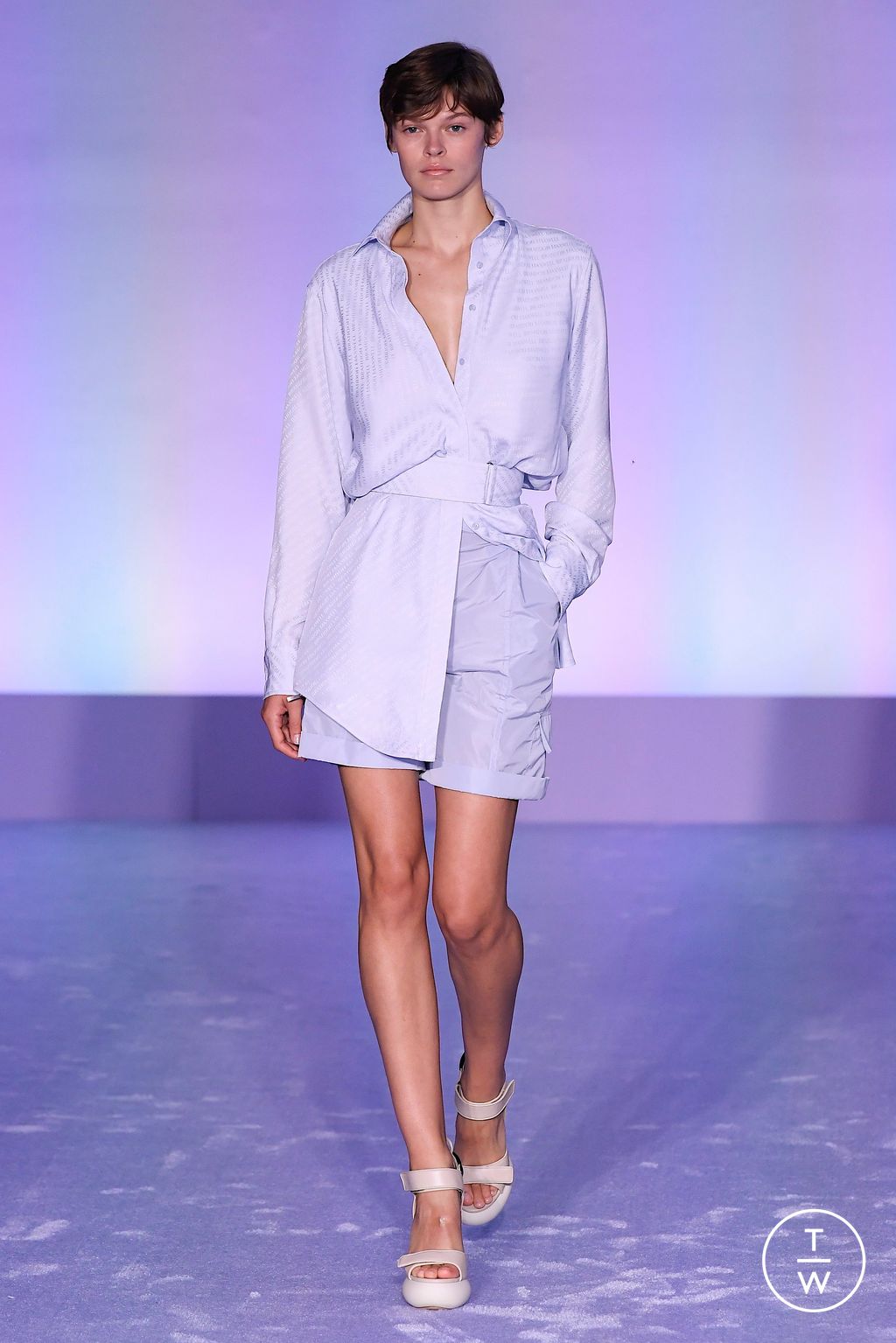 Fashion Week New York Spring/Summer 2023 look 7 de la collection Brandon Maxwell womenswear