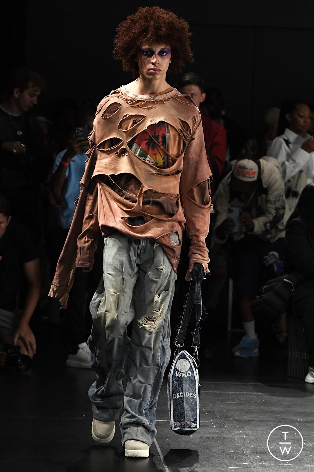 Fashion Week New York Spring/Summer 2023 look 11 from the Who Decides War collection womenswear