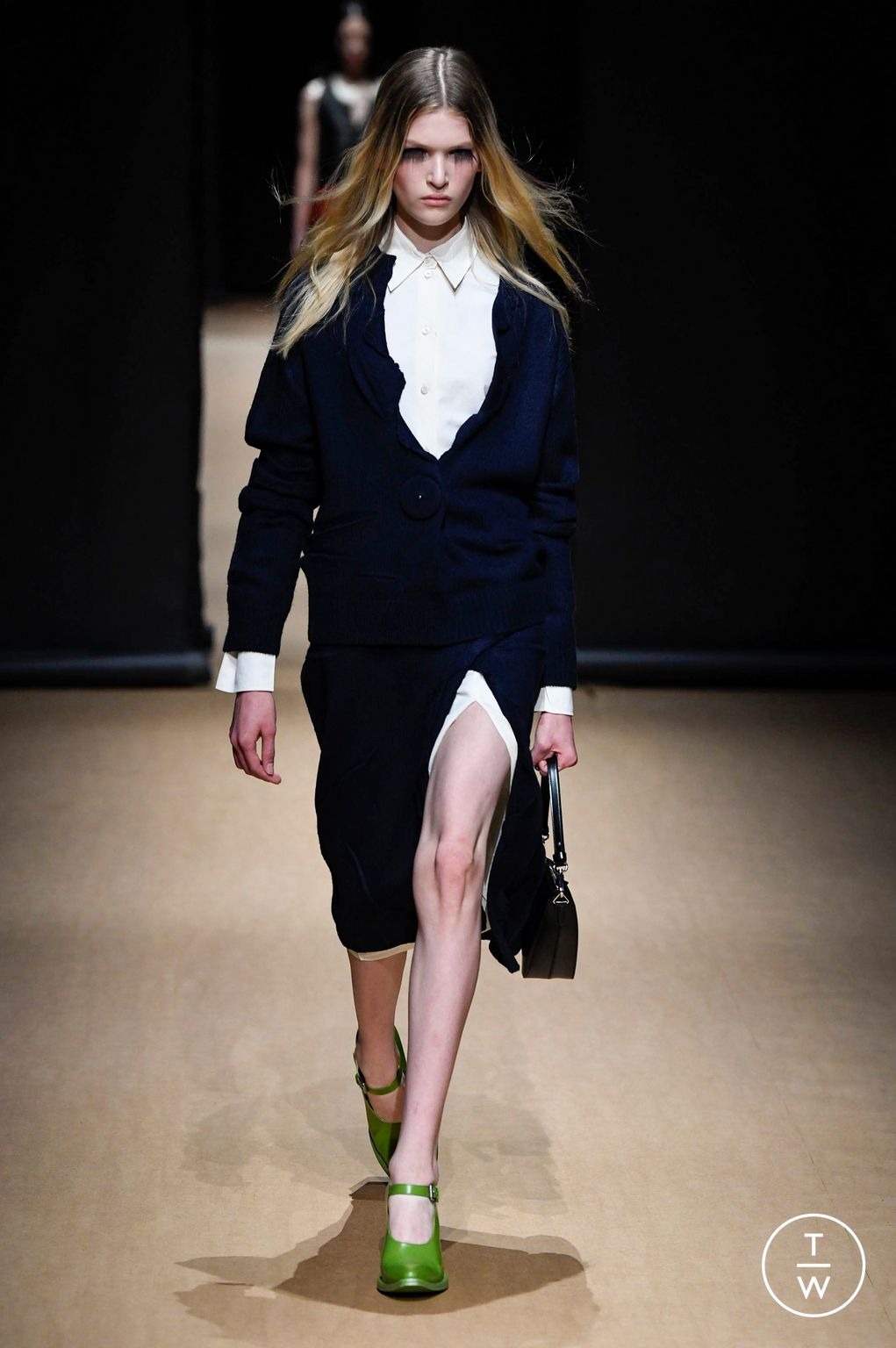 Fashion Week Milan Spring/Summer 2023 look 10 from the Prada collection womenswear