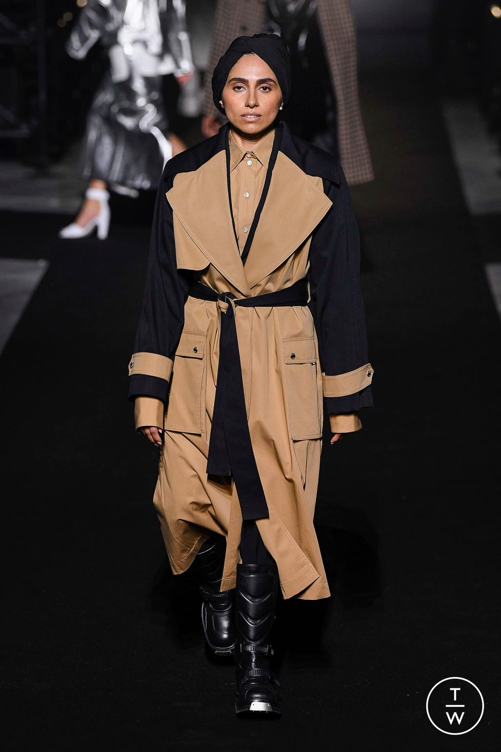 Fashion Week Milan Fall/Winter 2022 look 41 from the Boss collection 女装