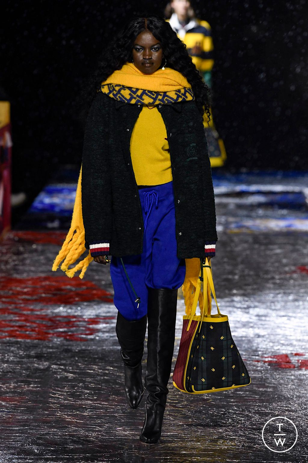 Fashion Week New York Fall/Winter 2022 look 5 de la collection Tommy Hilfiger womenswear