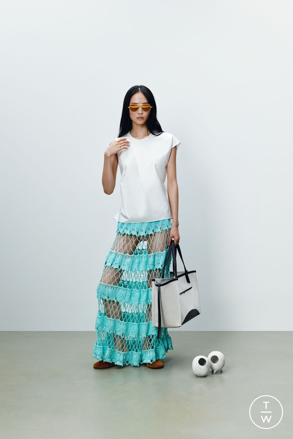 Fashion Week Paris Fall/Winter 2026 look 93 from the JW Anderson collection womenswear