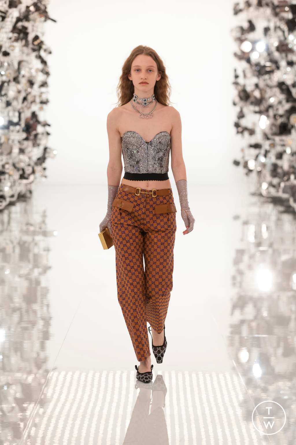 Fashion Week Milan Fall/Winter 2021 look 93 de la collection Gucci womenswear