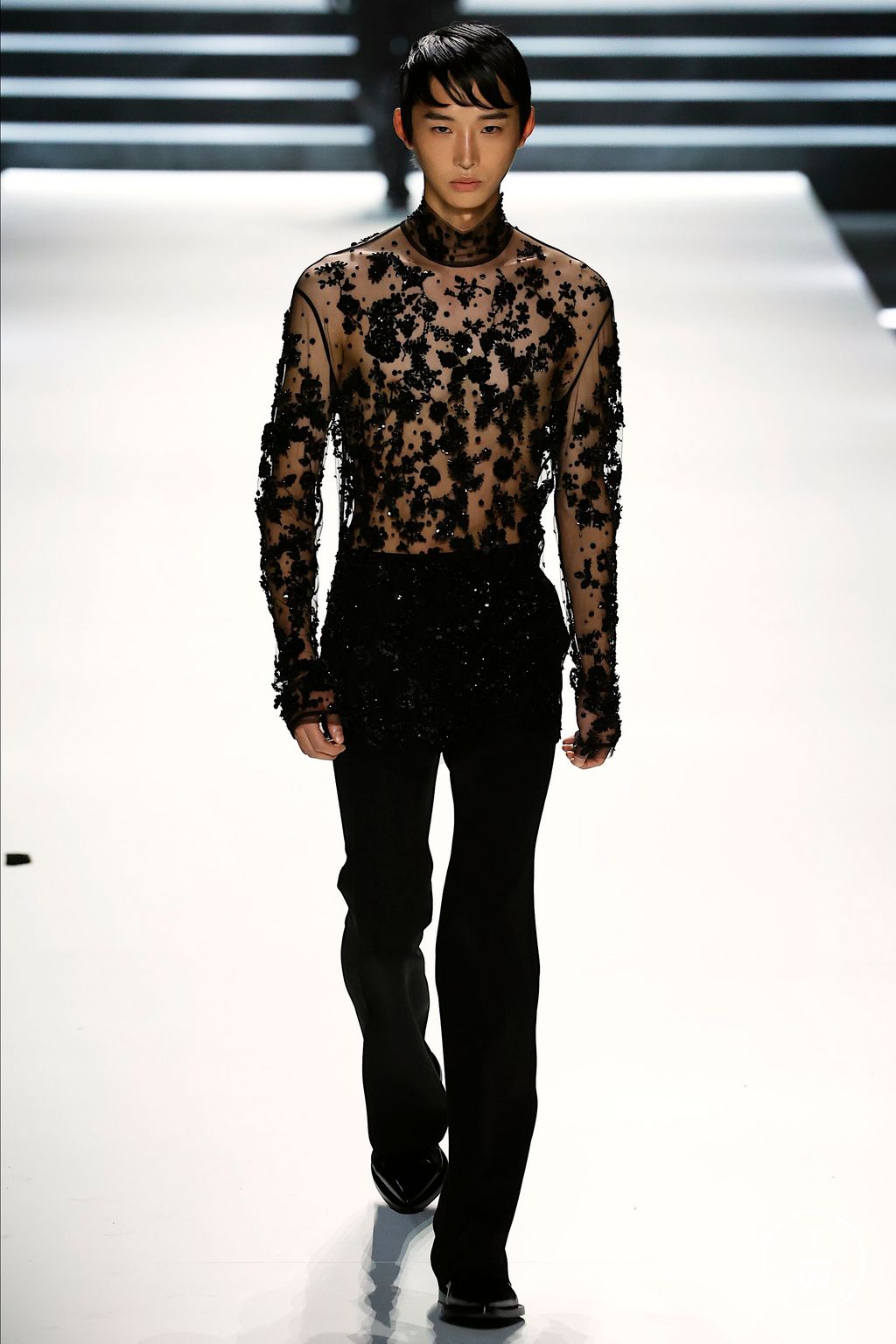 Fashion Week Milan Fall/Winter 2023 look 74 from the Dolce & Gabbana collection menswear