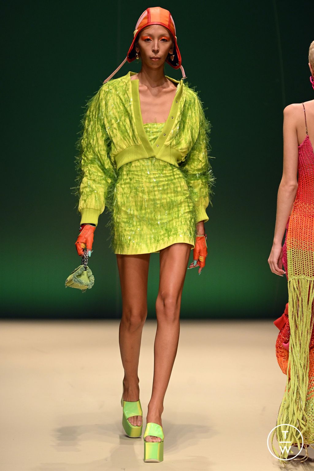 Fashion Week Milan Spring/Summer 2023 look 41 from the GCDS collection womenswear