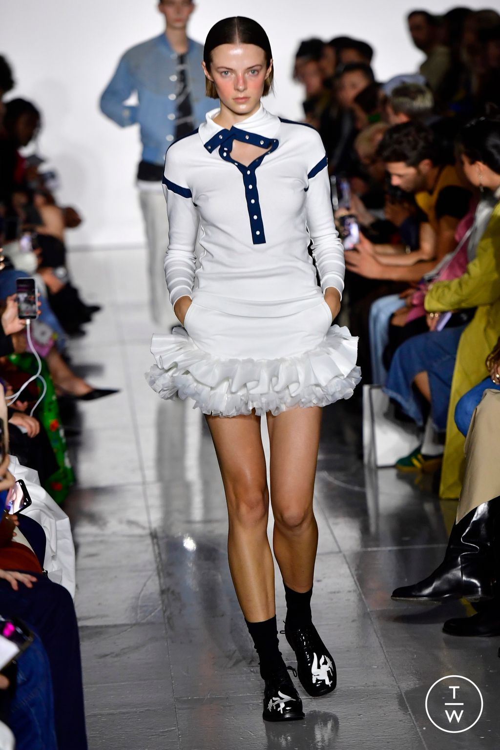 Fashion Week London Spring/Summer 2023 look 3 de la collection Stefan Cooke womenswear