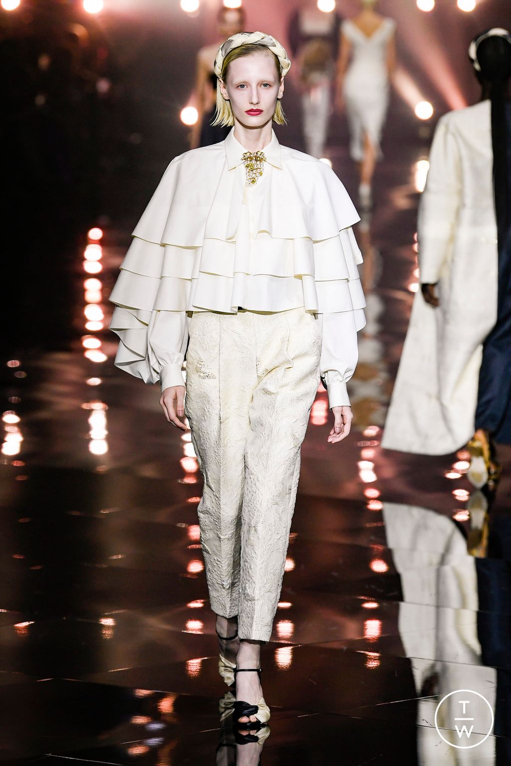 Fashion Week Milan Spring/Summer 2023 look 3 from the Roberto Cavalli collection womenswear