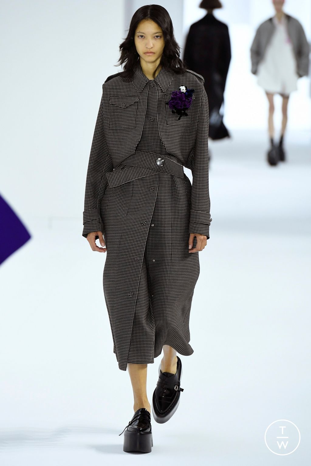 Fashion Week Paris Spring/Summer 2023 look 23 de la collection Shang Xia womenswear
