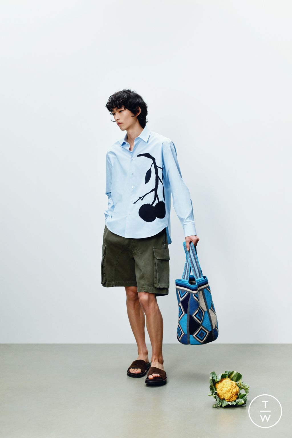 Fashion Week Paris Fall/Winter 2026 look 94 de la collection JW Anderson womenswear