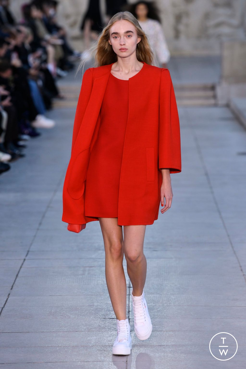 Fashion Week Paris Spring/Summer 2023 look 44 from the Akris collection womenswear