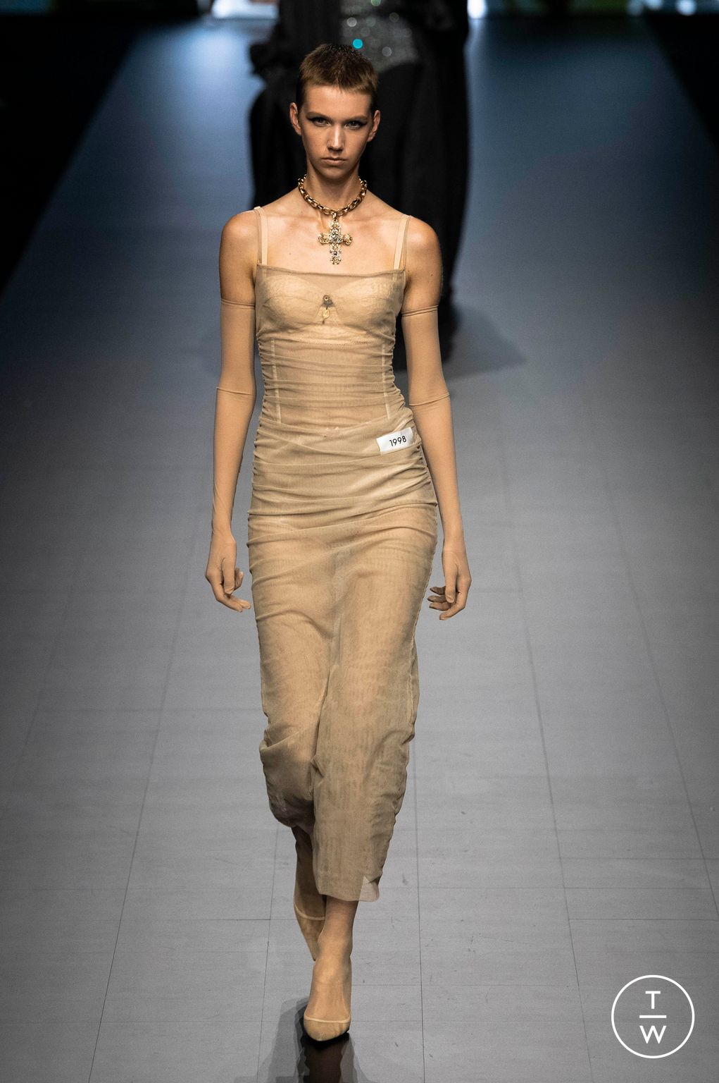Fashion Week Milan Spring/Summer 2023 look 24 de la collection Dolce & Gabbana womenswear
