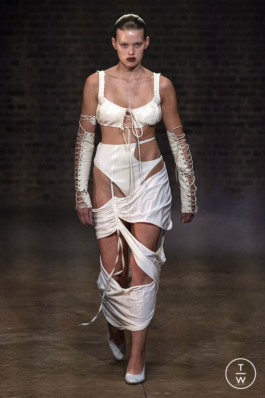 Fashion Week New York Spring/Summer 2023 look 28 from the Elena Velez collection womenswear