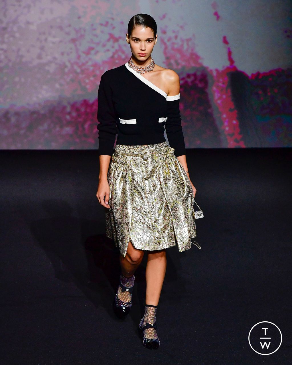 Fashion Week Paris Spring/Summer 2023 look 51 de la collection Chanel womenswear