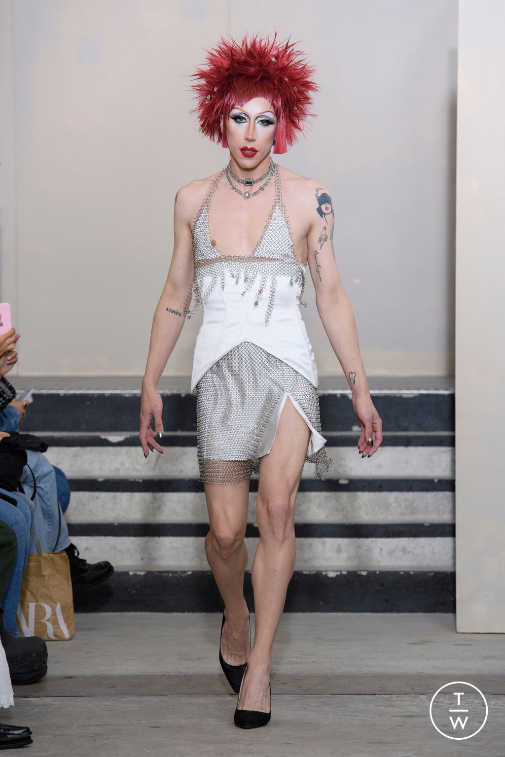 Fashion Week Paris Spring/Summer 2023 look 13 from the WEINSANTO collection womenswear