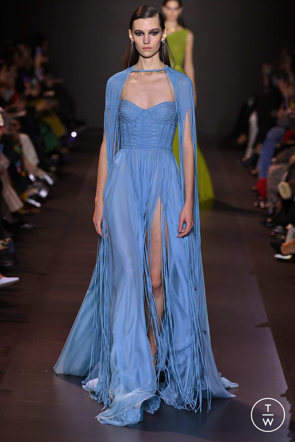 Fashion Week Paris Spring/Summer 2023 look 15 from the Georges Hobeika collection 高级定制
