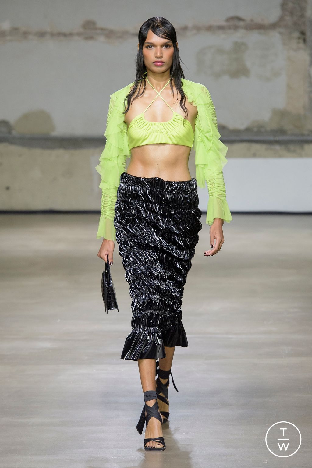 Fashion Week Paris Spring/Summer 2023 look 6 from the Ester Manas collection 女装
