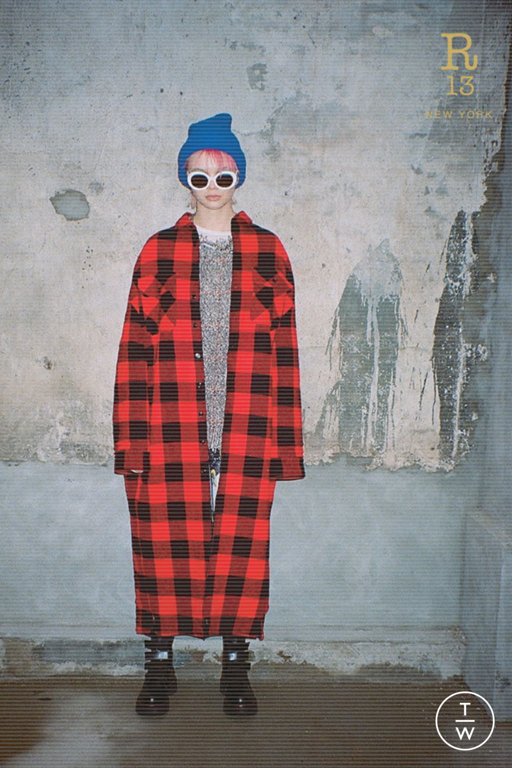 Fashion Week New York Fall/Winter 2021 look 96 from the R13 collection womenswear