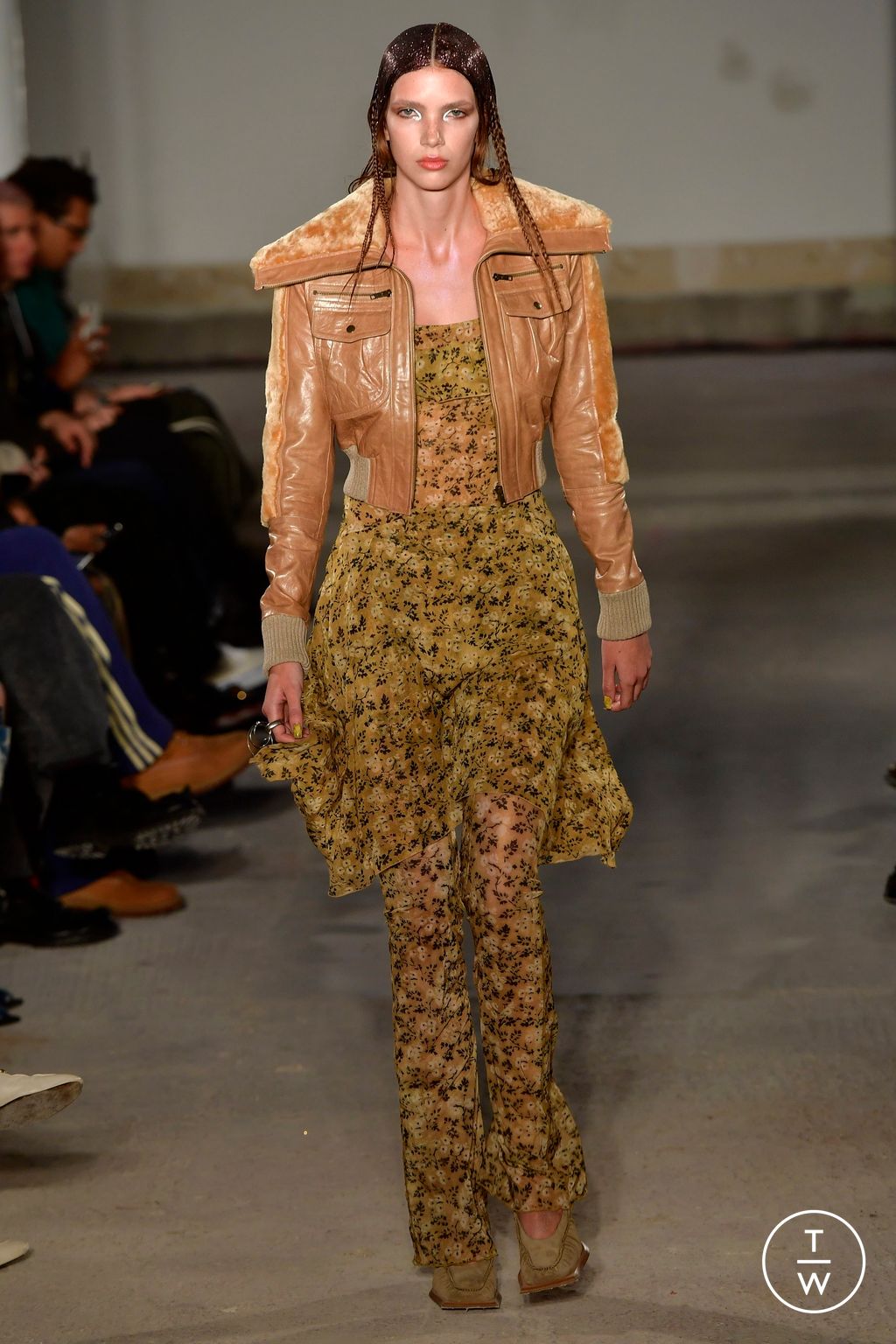 Fashion Week London Spring/Summer 2023 look 19 from the KNWLS collection womenswear