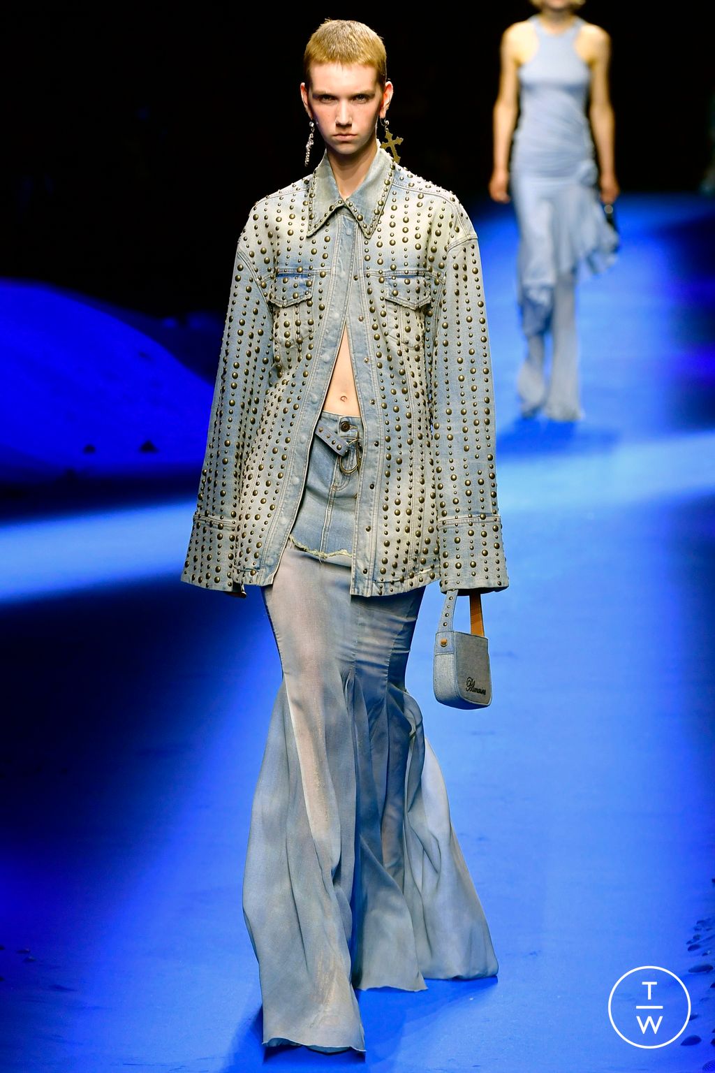 Fashion Week Milan Spring/Summer 2023 look 16 from the Blumarine collection womenswear