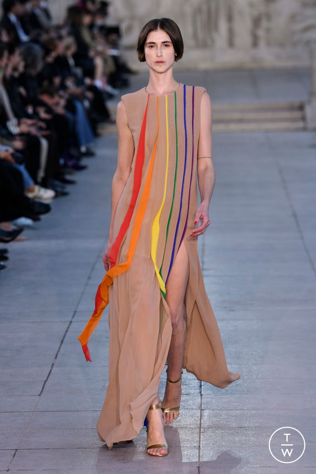 Fashion Week Paris Spring/Summer 2023 look 74 from the Akris collection womenswear