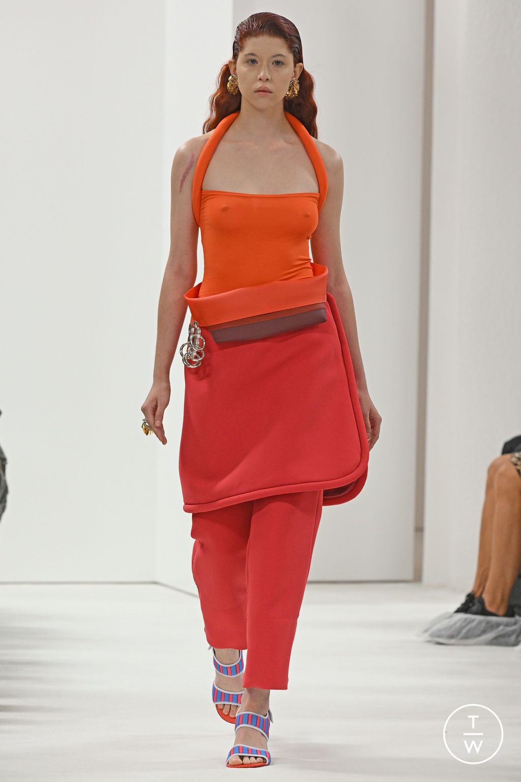 Fashion Week Milan Spring/Summer 2023 look 2 from the Sunnei collection womenswear