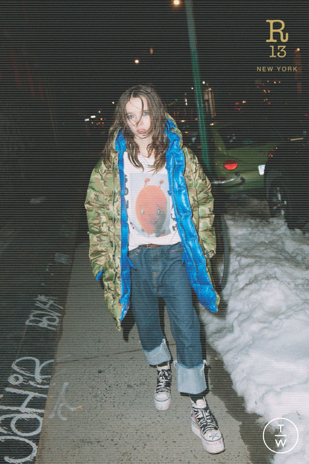 Fashion Week New York Fall/Winter 2021 look 97 from the R13 collection womenswear