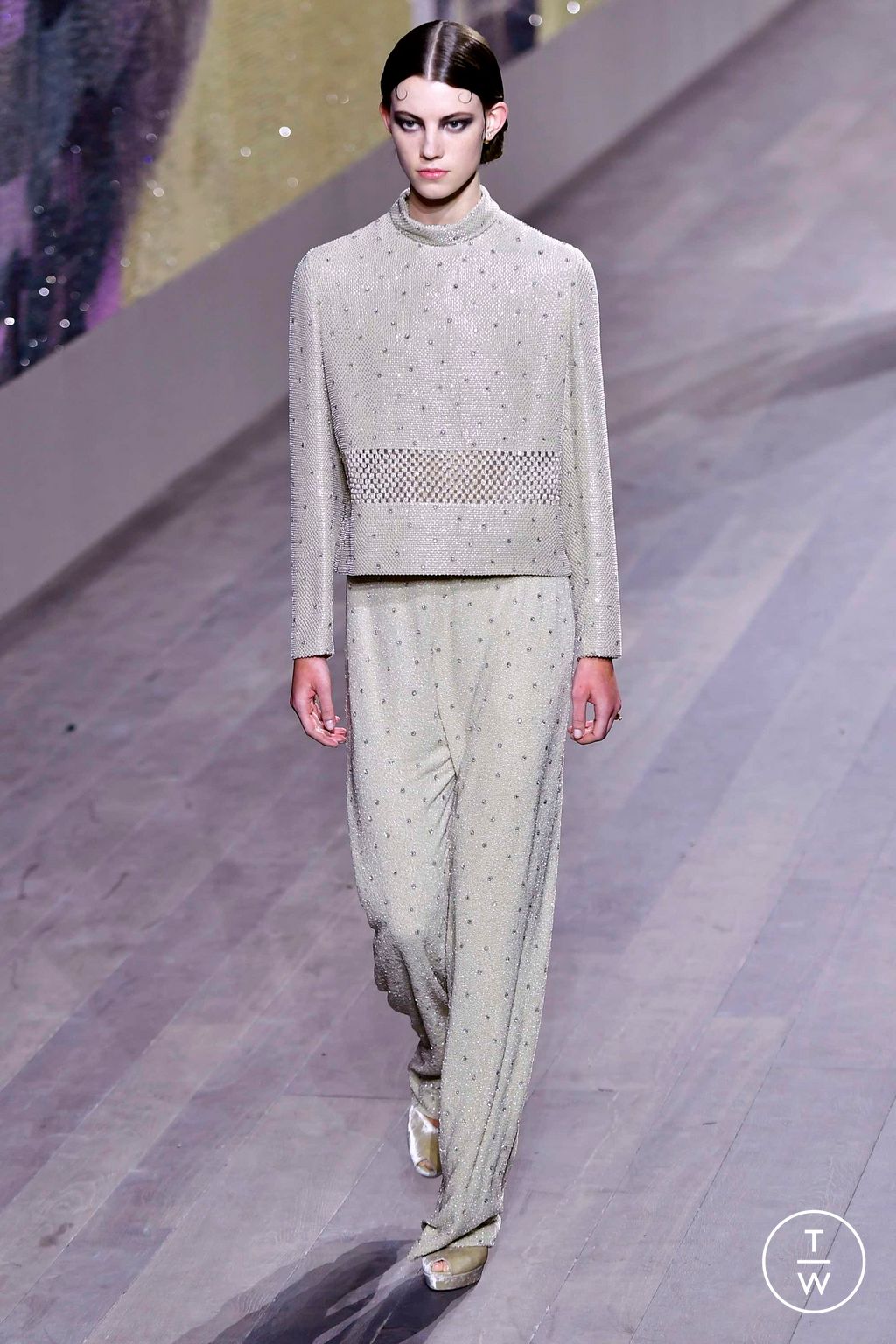 Fashion Week Paris Spring/Summer 2023 look 34 from the Christian Dior collection couture