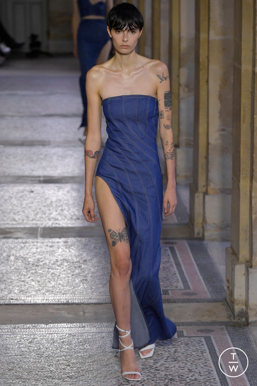 Fashion Week Paris Spring/Summer 2023 look 24 from the Monot collection womenswear