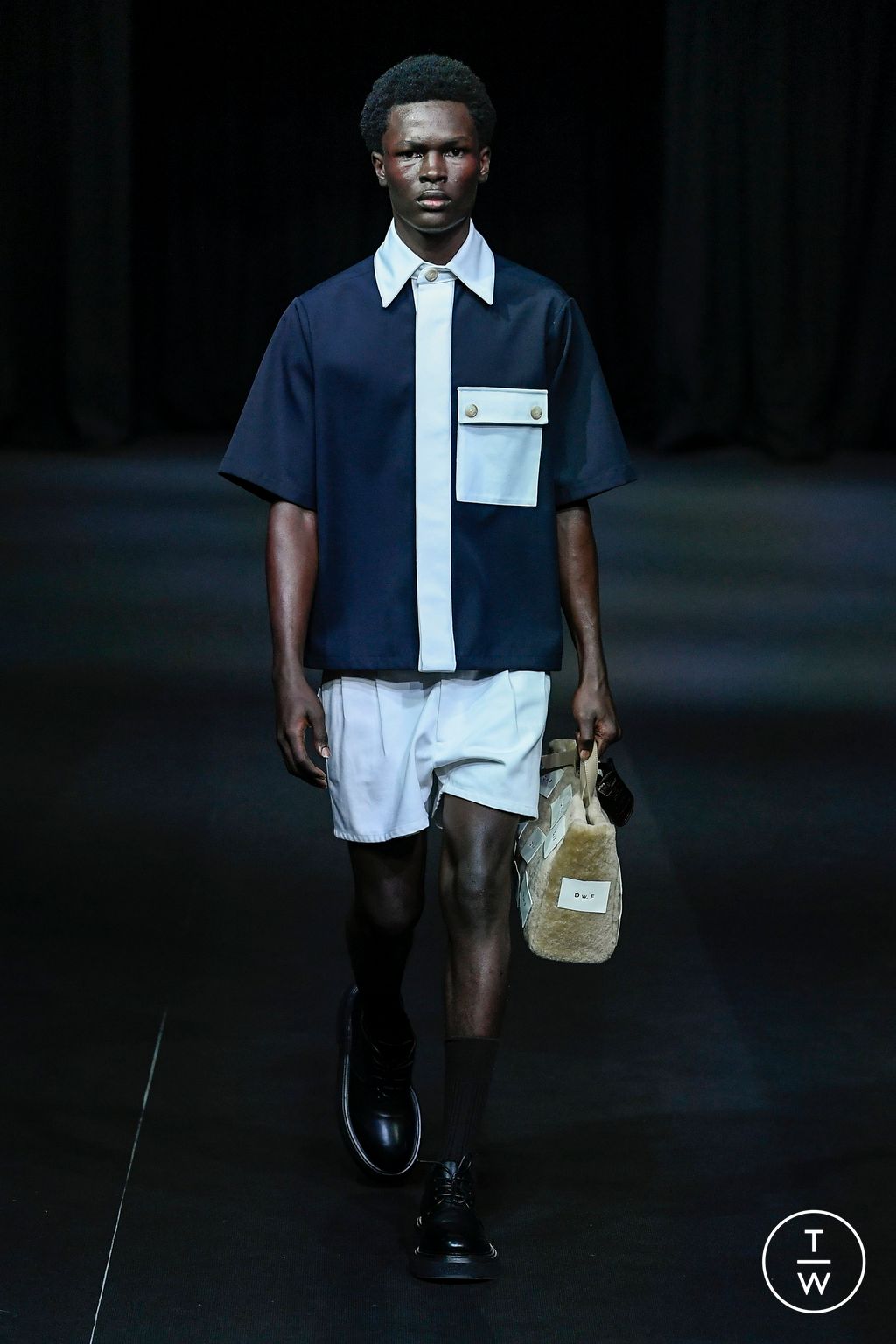 Fashion Week London Spring/Summer 2023 look 18 de la collection Daniel W Fletcher womenswear