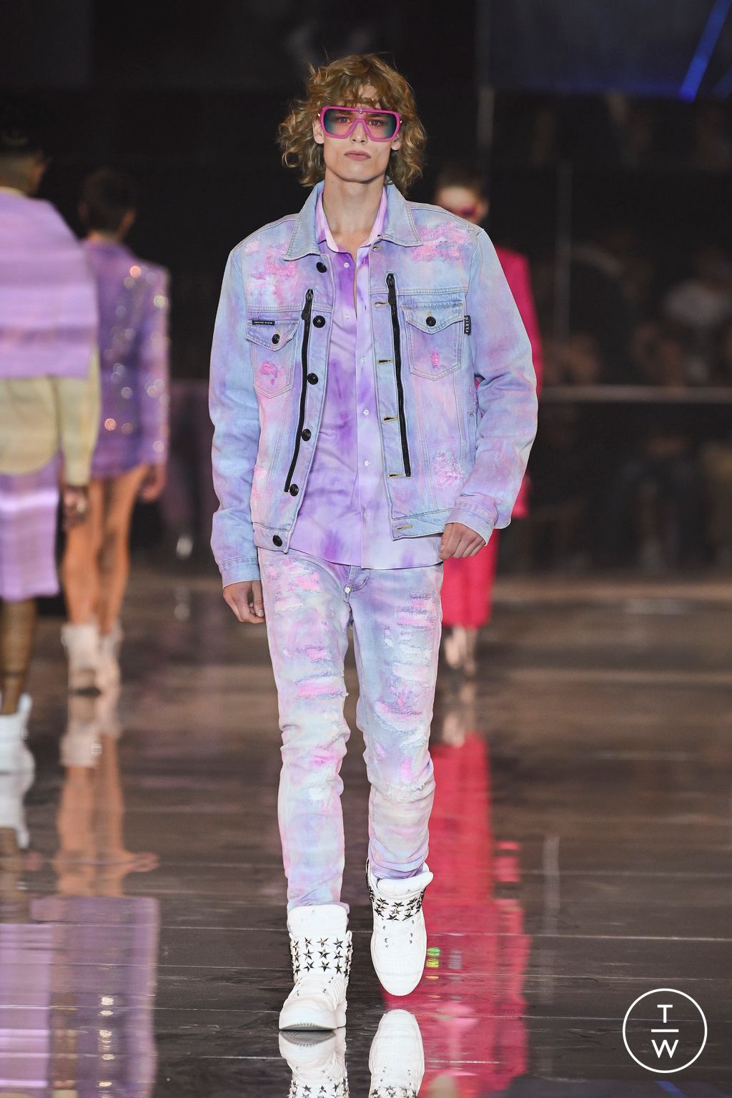 Fashion Week Milan Spring/Summer 2023 look 41 from the Philipp Plein collection 女装