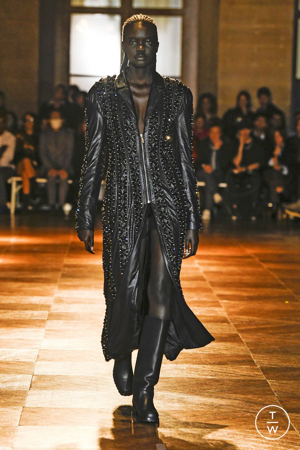 Fashion Week Paris Spring/Summer 2023 look 48 from the Koché collection womenswear