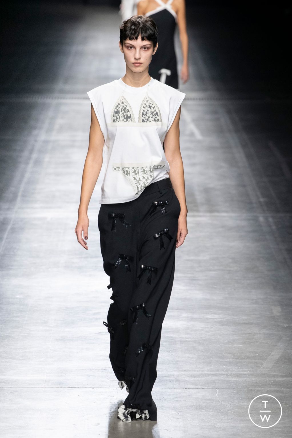 Fashion Week Milan Spring/Summer 2023 look 22 from the MSGM collection 女装