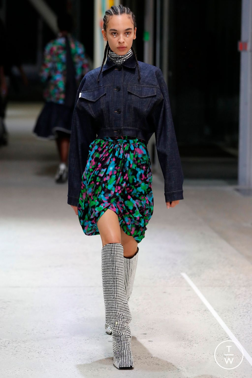 Fashion Week Paris Spring/Summer 2023 look 18 from the AZ Factory collection 女装