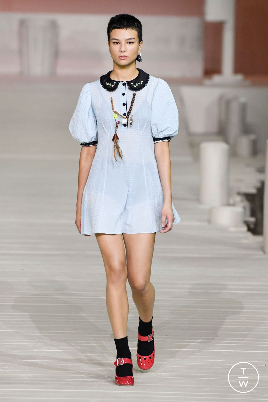 Fashion Week New York Spring/Summer 2023 look 21 from the Coach collection womenswear