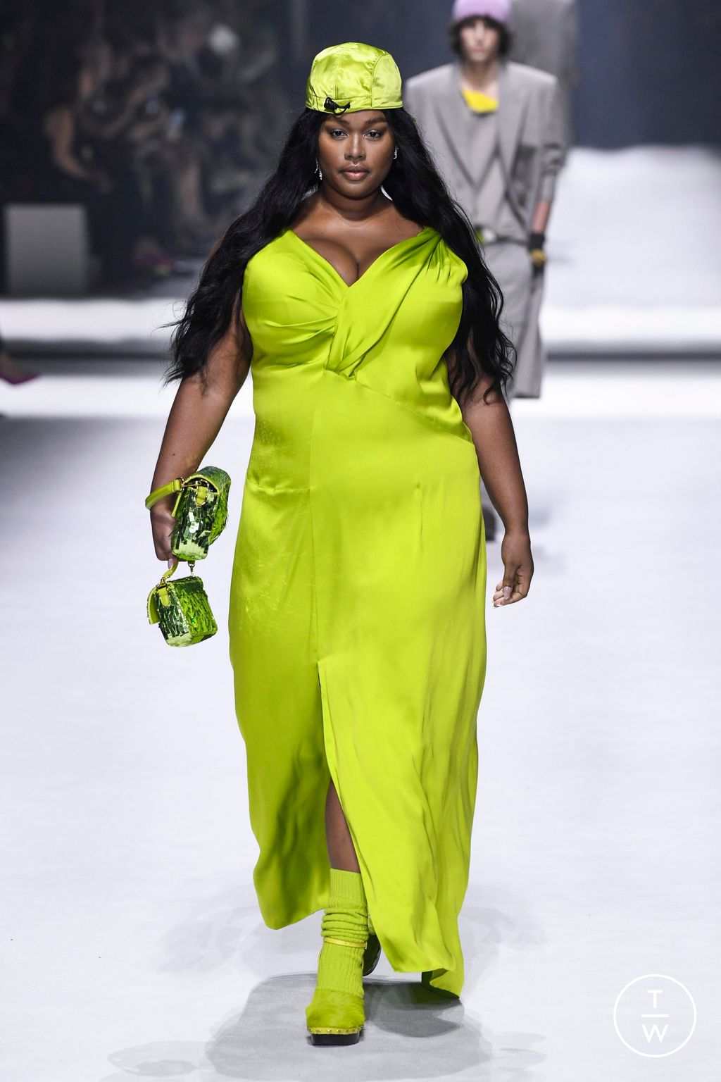 Fashion Week New York Resort 2023 look 9 de la collection Fendi womenswear