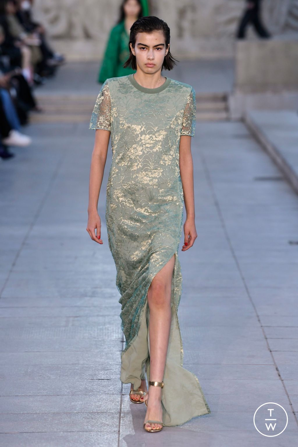 Fashion Week Paris Spring/Summer 2023 look 40 from the Akris collection womenswear