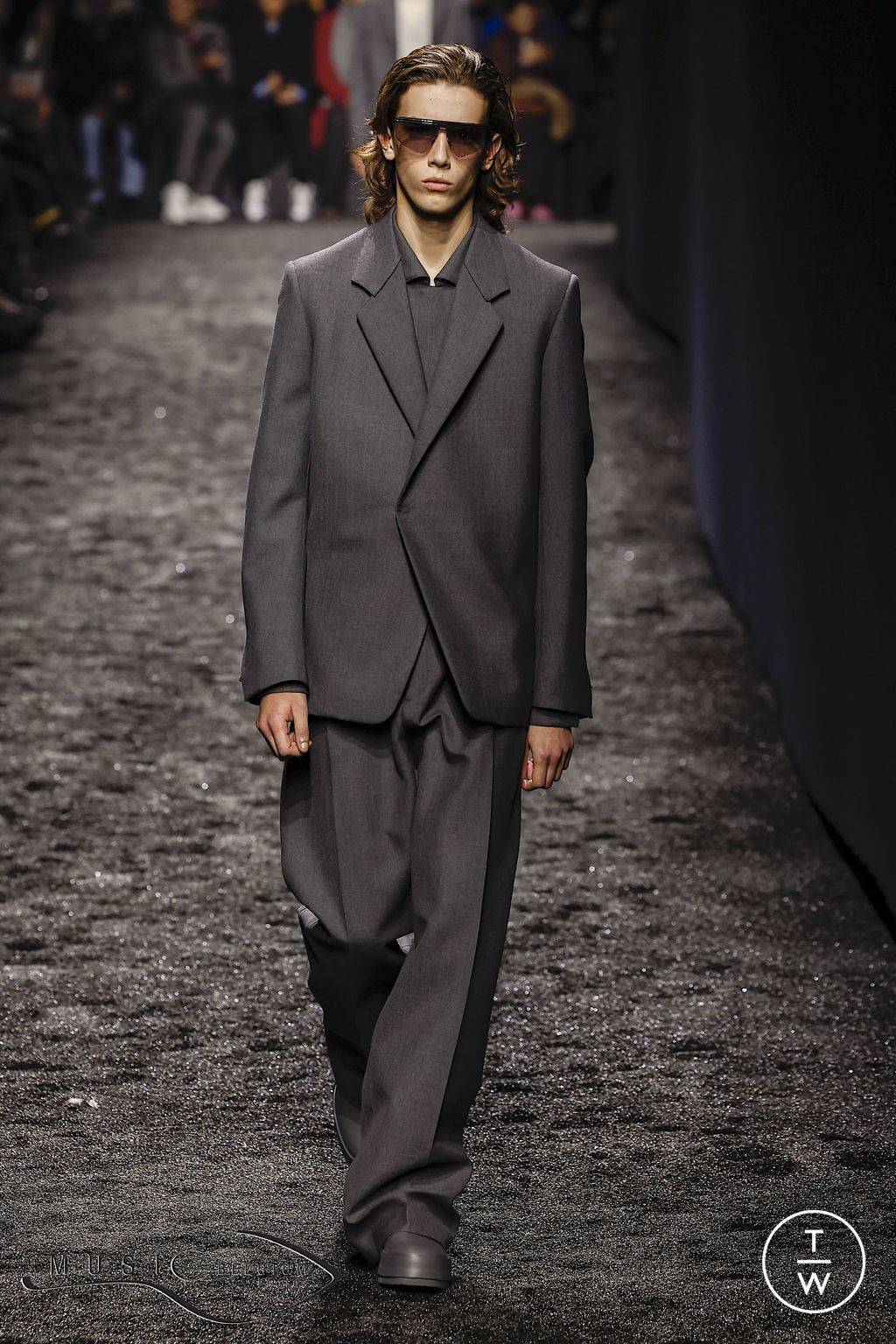 Fashion Week Milan Fall/Winter 2023 look 3 from the ZEGNA collection menswear