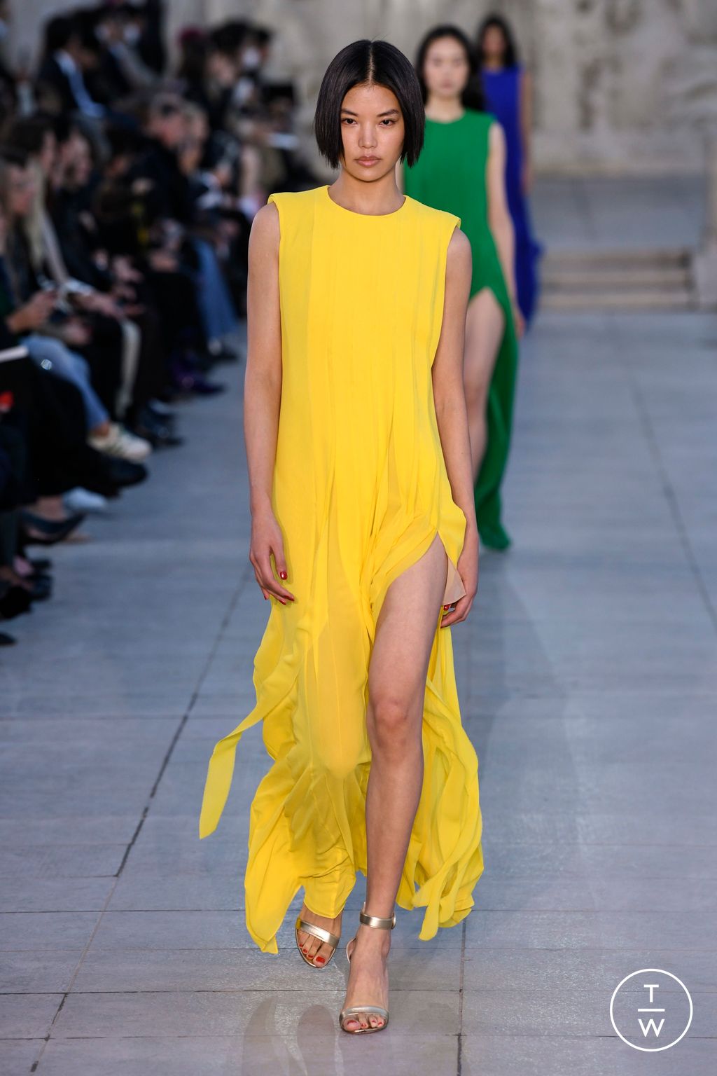 Fashion Week Paris Spring/Summer 2023 look 70 from the Akris collection womenswear