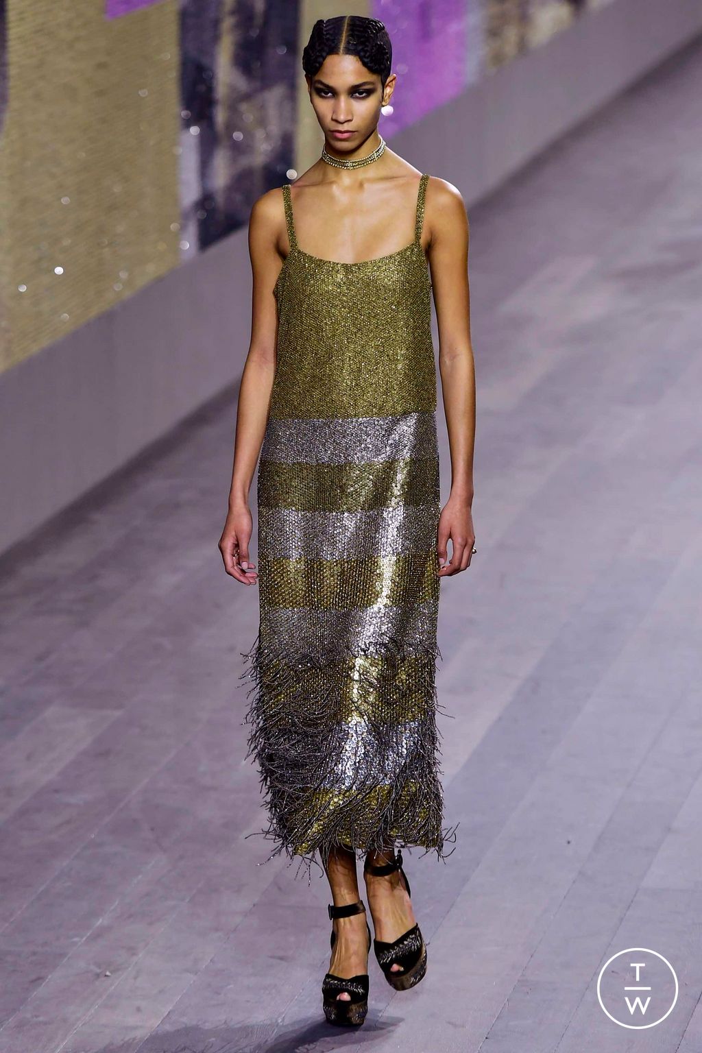 Fashion Week Paris Spring/Summer 2023 look 31 de la collection Christian Dior couture