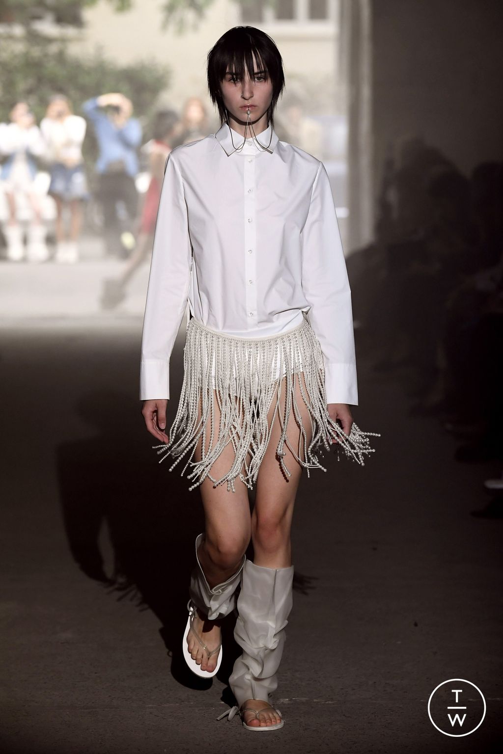 Fashion Week Milan Spring/Summer 2023 look 30 from the AC9 collection womenswear