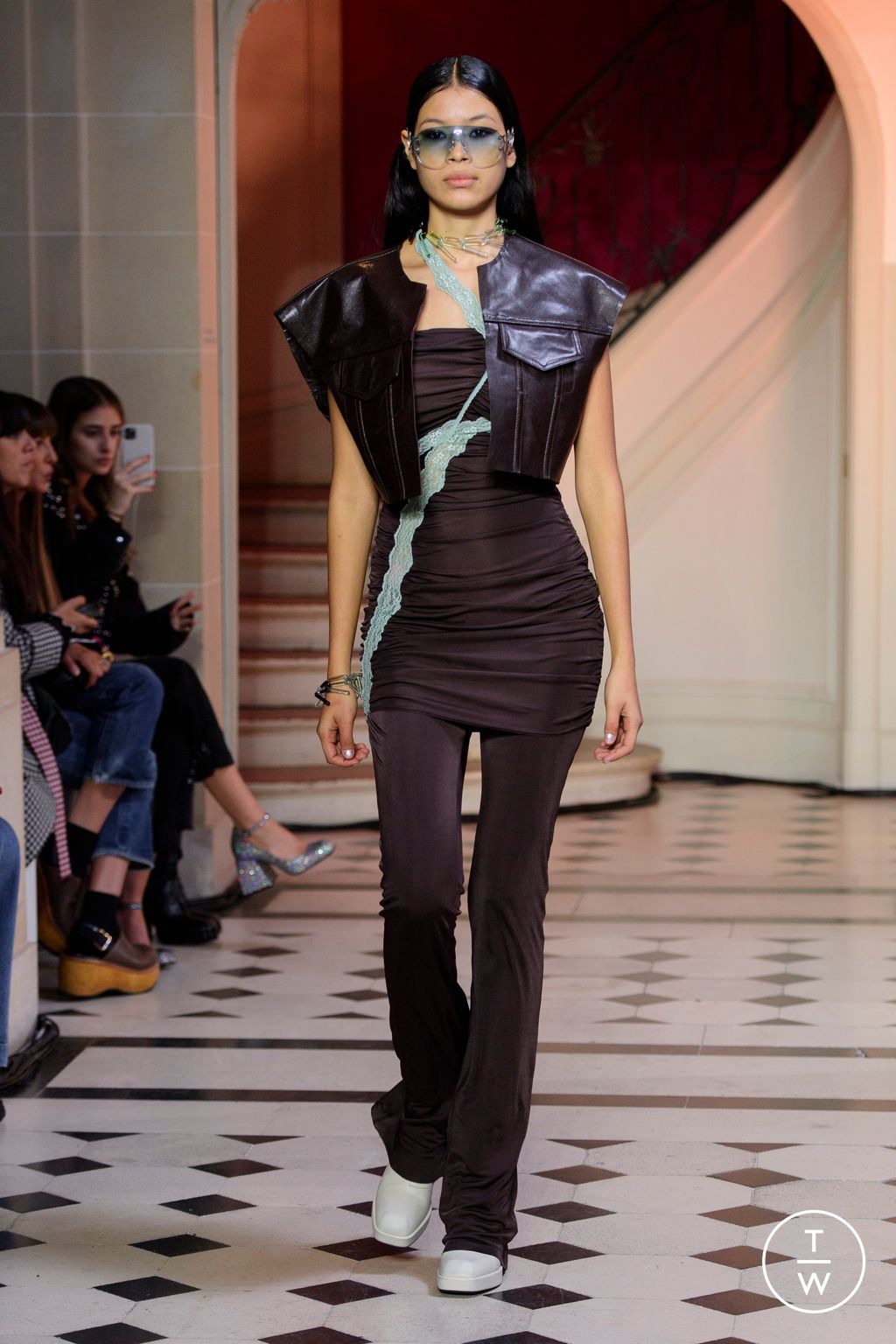Fashion Week Paris Spring/Summer 2023 look 24 de la collection Vaillant womenswear